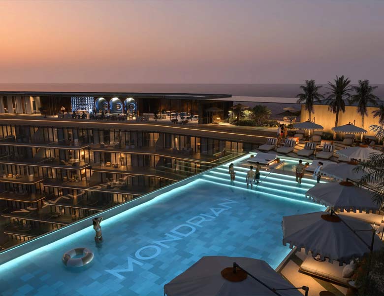 Mondrian Beachfront Residence